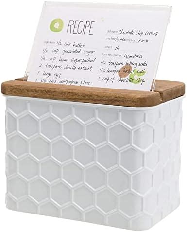 metal recipe box embossed tried and true recipes|wooden recipe card box.